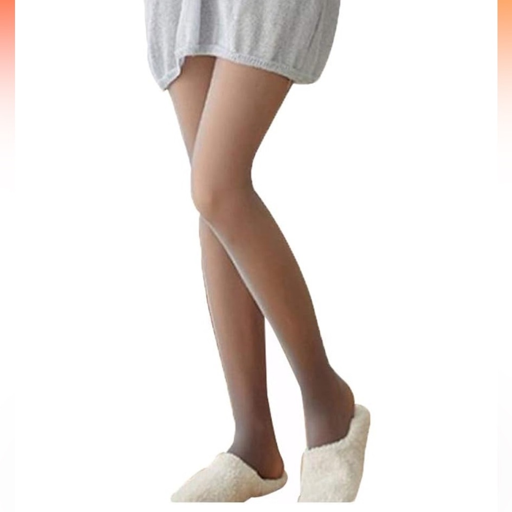 Thin Fleece Lined Tights